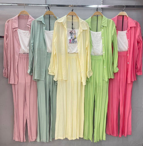 Women Three Piece Co-Ord Sets